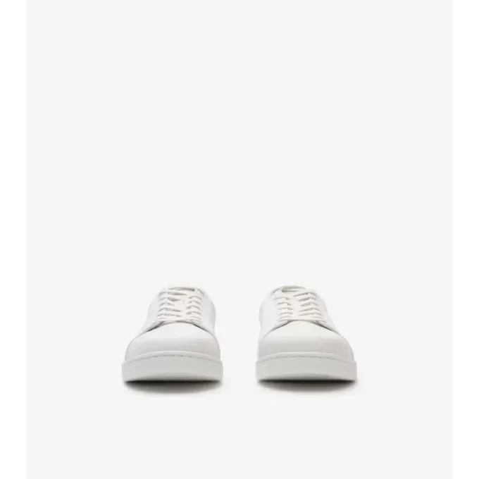 Sneakers Set in pelle goffrata a quadri 