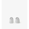 Sneakers Set in pelle goffrata a quadri 