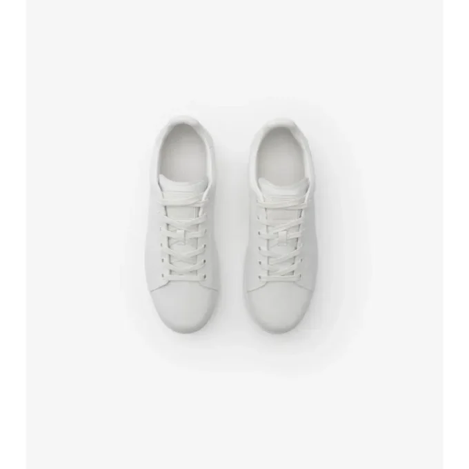 Sneakers Set in pelle goffrata a quadri 
