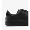 Sneakers Set in pelle goffrata a quadri 