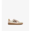 Sneakers Terrace in pelle, pelle scamosciata e motivo a quadri