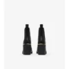 Stivali Chelsea con tacco Gravel in pelle 