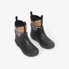 Stivali da pioggia in neoprene e gomma con motivo Vintage Check