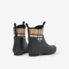 Stivali da pioggia in neoprene e gomma con motivo Vintage Check