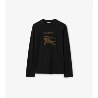 T-shirt a maniche lunghe in cotone EKD