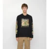 T-shirt a maniche lunghe in cotone Forest