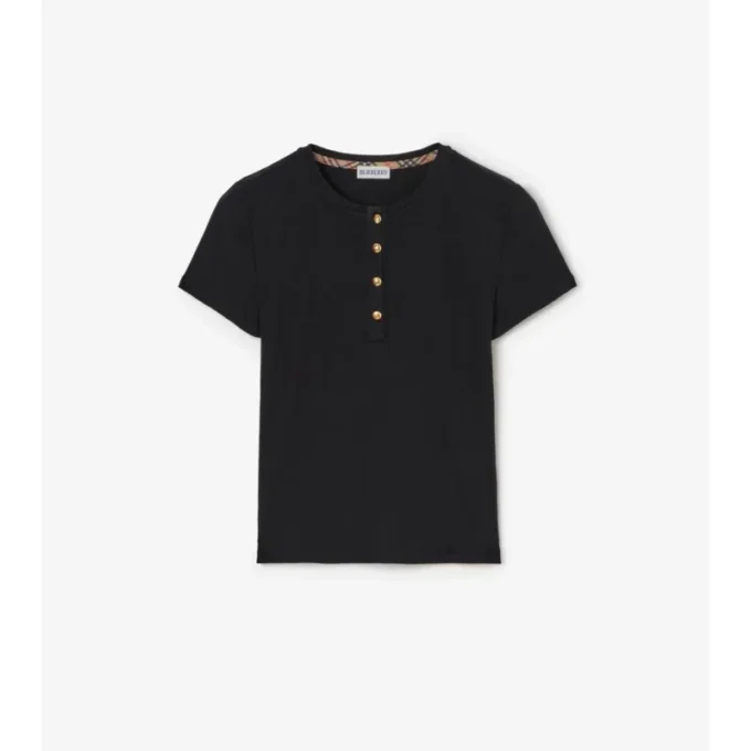 T-shirt corta in cotone