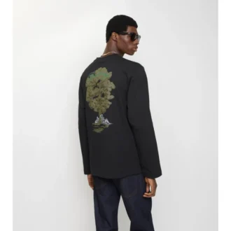 T-shirt in cotone a maniche lunghe Sleeping Knight