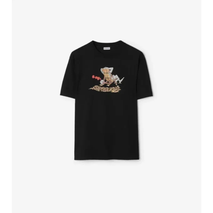 T-shirt in cotone Beach Knight