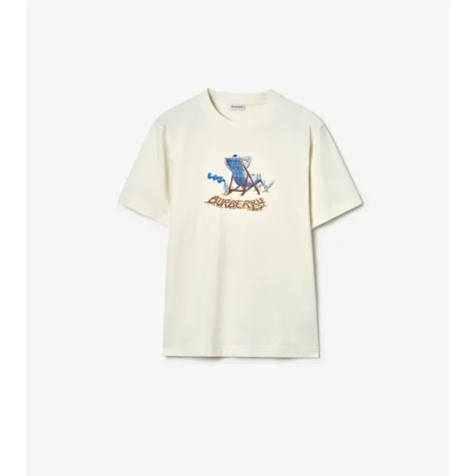 T-shirt in cotone Beach Knight