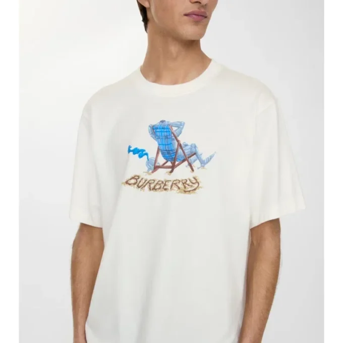T-shirt in cotone Beach Knight