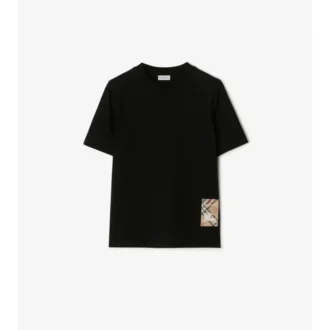 T-shirt in cotone Check Label