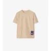 T-shirt in cotone Check Label
