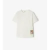 T-shirt in cotone Check Label