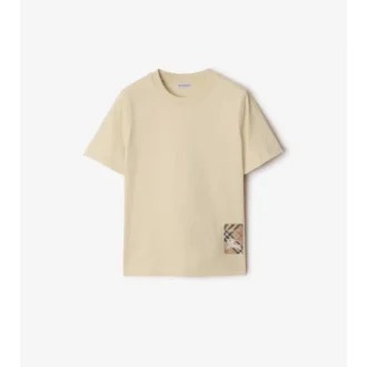 T-shirt in cotone Check Label