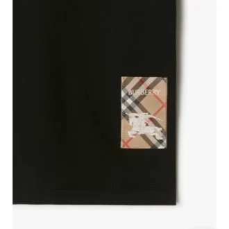 T-shirt in cotone Check Label