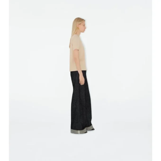 T-shirt in cotone Check Label