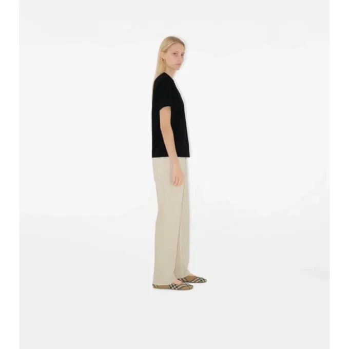 T-shirt in cotone Check Label