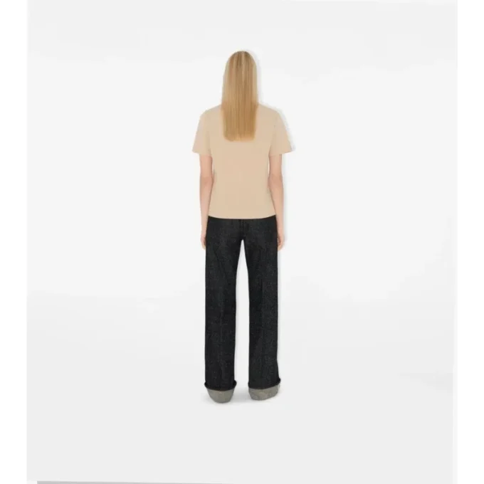 T-shirt in cotone Check Label