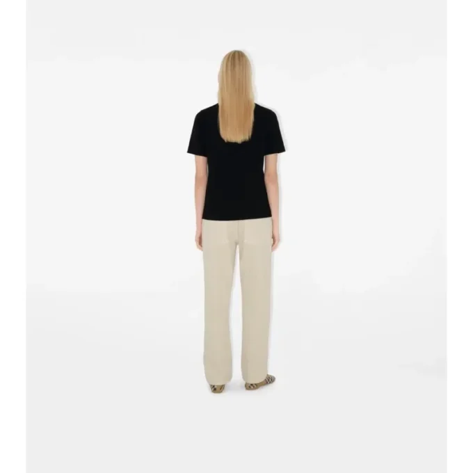 T-shirt in cotone Check Label