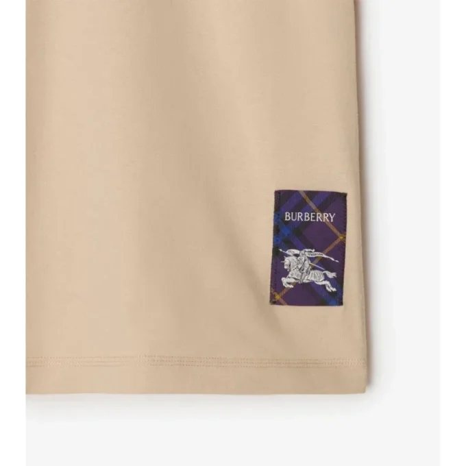 T-shirt in cotone Check Label
