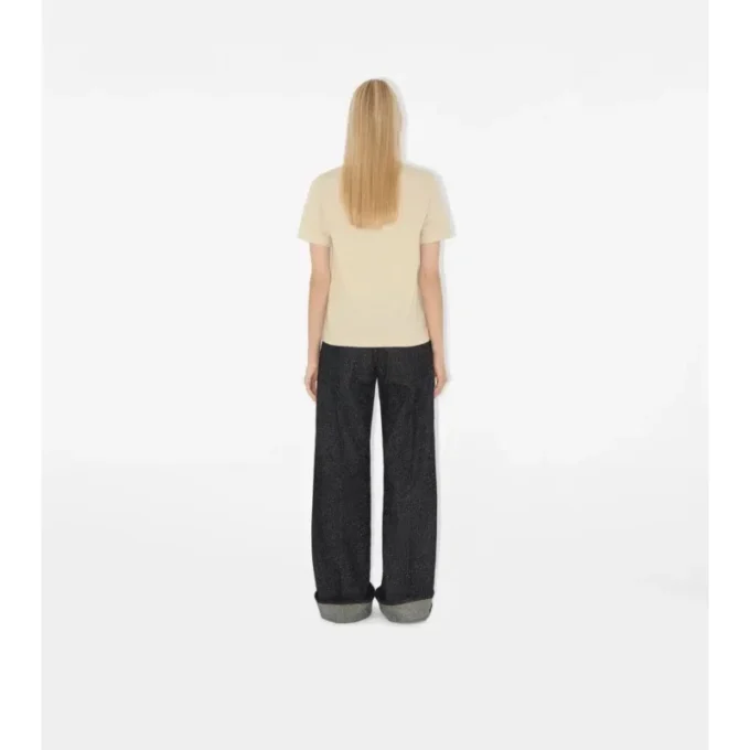 T-shirt in cotone Check Label