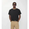 T-shirt in cotone con bordi a quadri