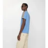 T-shirt in cotone con bordi a quadri