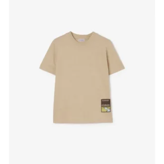 T-shirt in cotone con etichetta Landscape