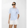 T-shirt in cotone con Knight Stamp