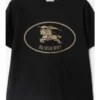 T-shirt in cotone con Knight Stamp