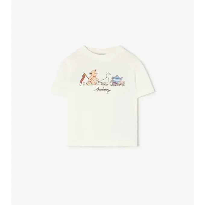 T-shirt in cotone con l’orsetto Thomas e i suoi amici