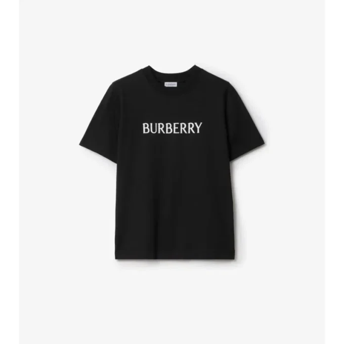 T-shirt in cotone con logo