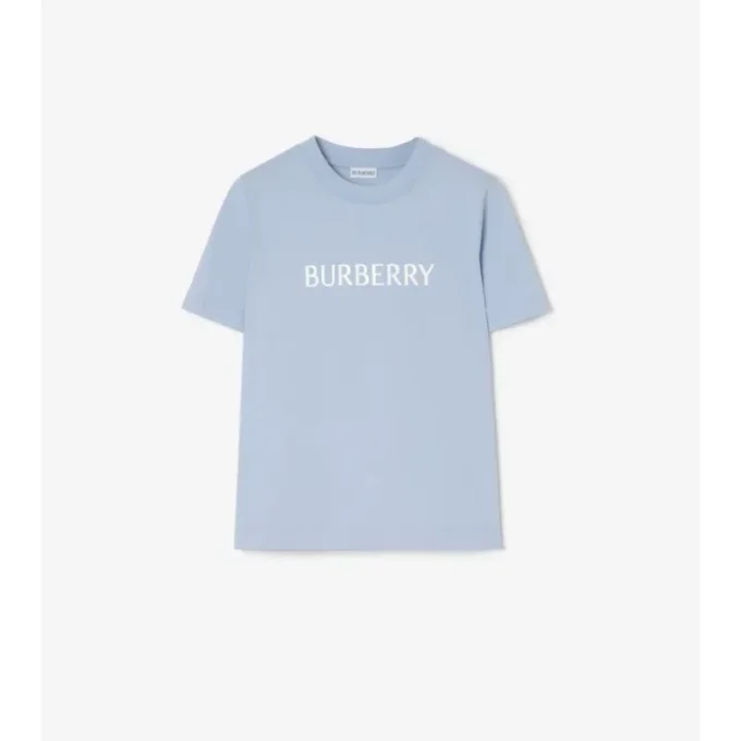 T-shirt in cotone con logo