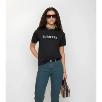 T-shirt in cotone con logo