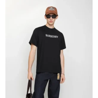 T-shirt in cotone con logo