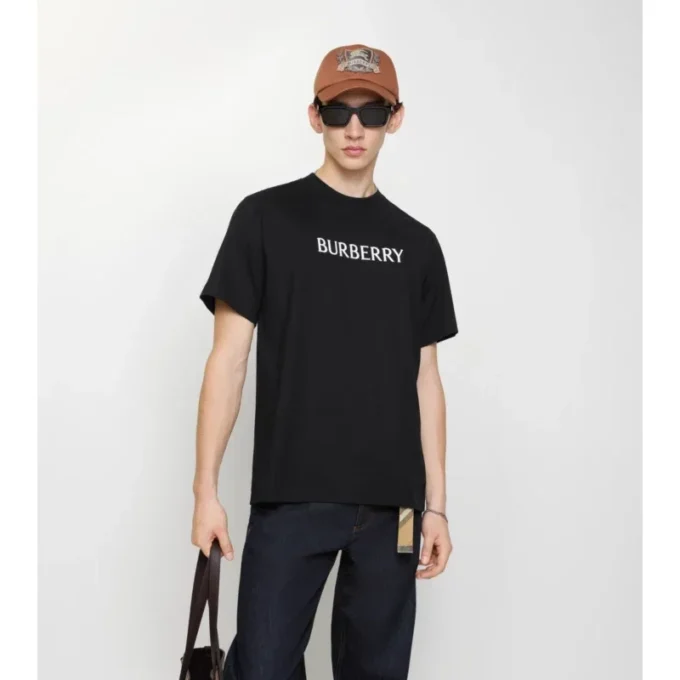 T-shirt in cotone con logo