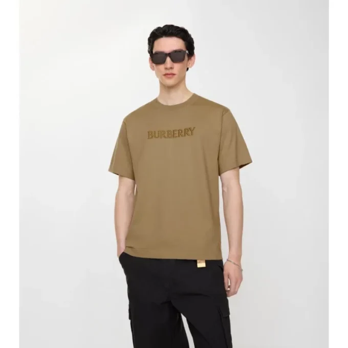 T-shirt in cotone con logo