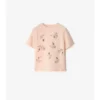 T-shirt in cotone con logo a forma di ombrello