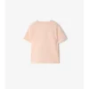 T-shirt in cotone con logo a forma di ombrello
