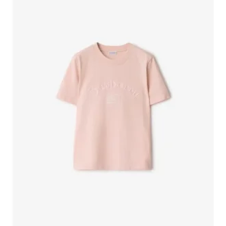 T-shirt in cotone con logo gotico
