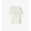 T-shirt in cotone con logo gotico