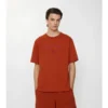 T-shirt in cotone con logo gotico