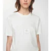 T-shirt in cotone con logo gotico