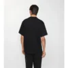 T-shirt in cotone con logo gotico