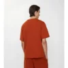T-shirt in cotone con logo gotico