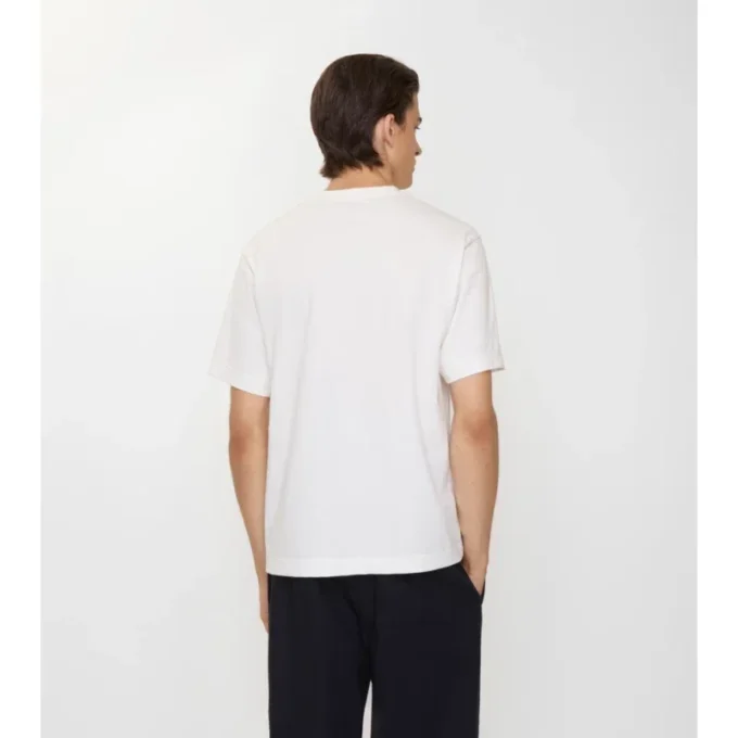 T-shirt in cotone con logo gotico