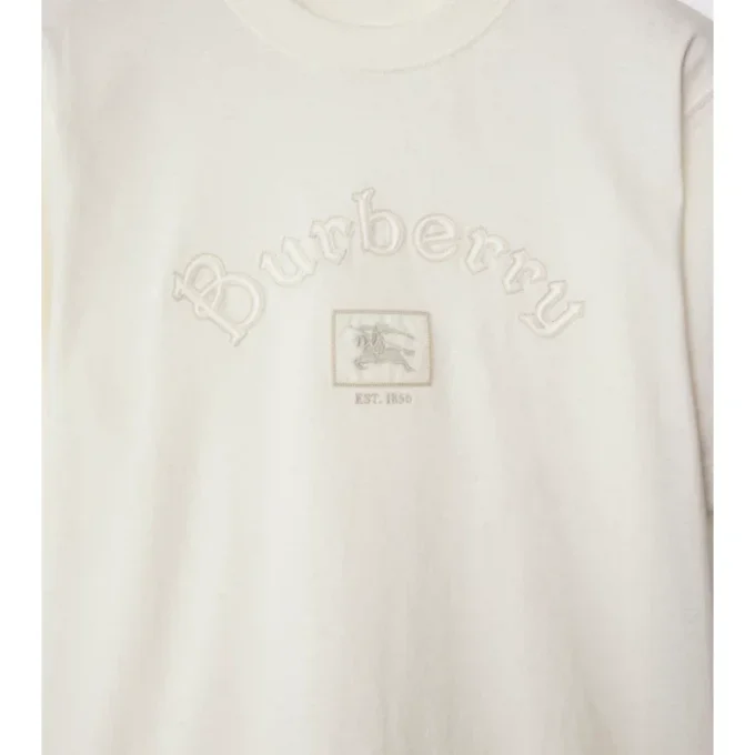 T-shirt in cotone con logo gotico