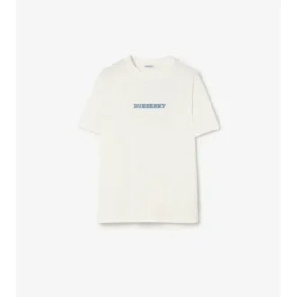 T-shirt in cotone con logo Heritage