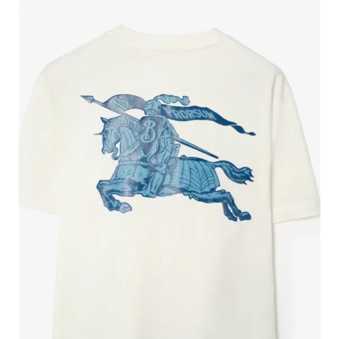 T-shirt in cotone con logo Heritage